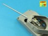 Aber 35L-206 Armament for Soviet Medium Tank T44M 85mm ZiS-S-53 x1pcs.; 7,62mm DTM machine gun x 1pcs (1:35)